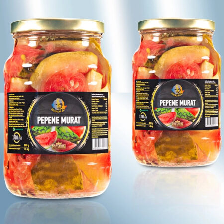 Μαριναρισμένα καρπούζια (καθαρό βάρος 900gr)