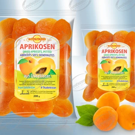 Βερίκοκα αποξηραμένα χωρίς κουκούτσια (Uzbekistan, 200gr)