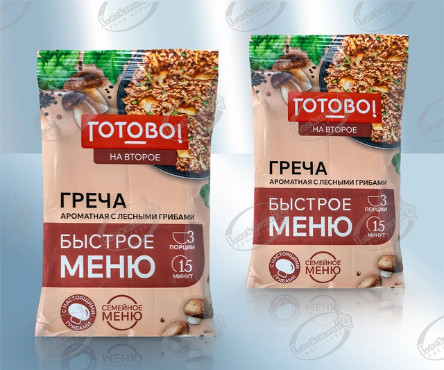 Σούπα με αρωματικό φαγόπυρο με άγρια μανιτάρια