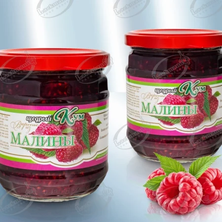 Μαρμελάδα σμέουρο  (500gr)