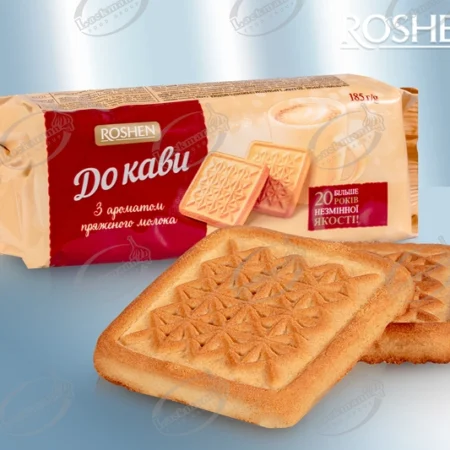 Μπισκότα ζάχαρης "Για καφέ" με άρωμα ψημένου γάλακτος (185gr)