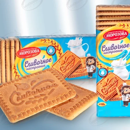 Μπισκότα ζάχαρης με κρεμώδη γεύση (430gr)