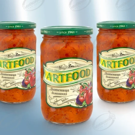 Лютеница домашняя, по кавказски (360гр) Армения