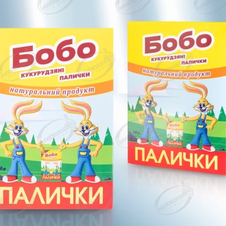 Кукурузные палочки, сладкие "Bobo" (140gr)