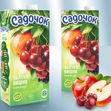 Νέκταρ από βύσσινο και μήλο (950ml)