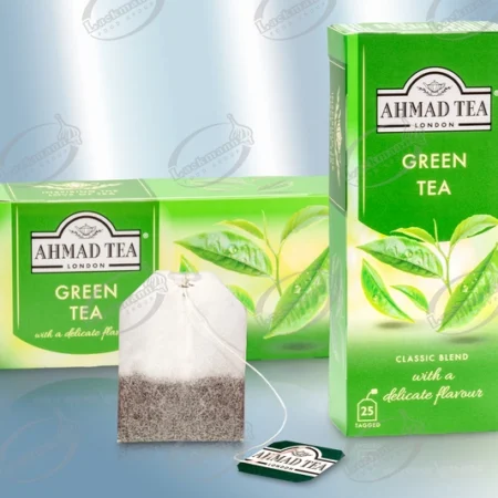 Чай зелёный в пакетиках "Ahmad " (50gr)