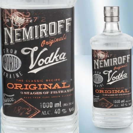 Водка  "Nemiroff" Original 40%, 1l