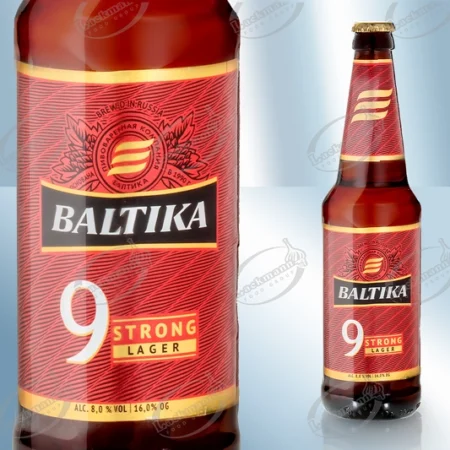 Пиво крепкое Baltika N9  8,0% 500 ml