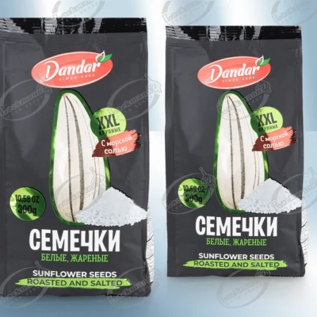 Ηλιόσπορος άσπρος , με αλάτι (300gr)