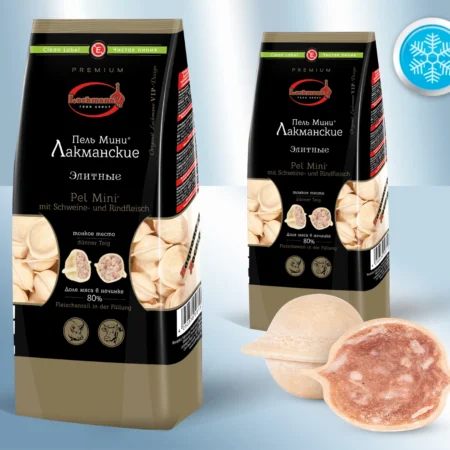 Пель-Мини "Элитные"  из свинины и говядины 900gr.