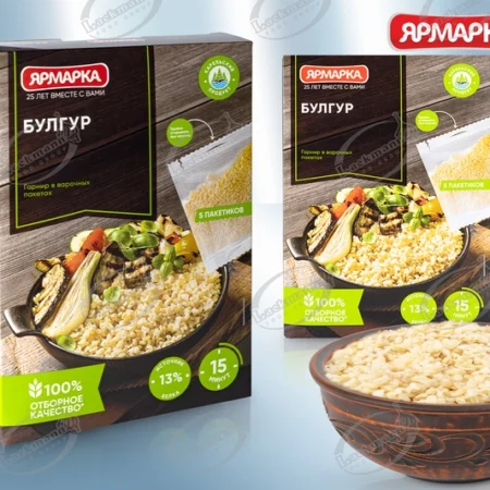 Πλιγούρι μπουλγούρ ((5 σακουλάκια των 80gr)